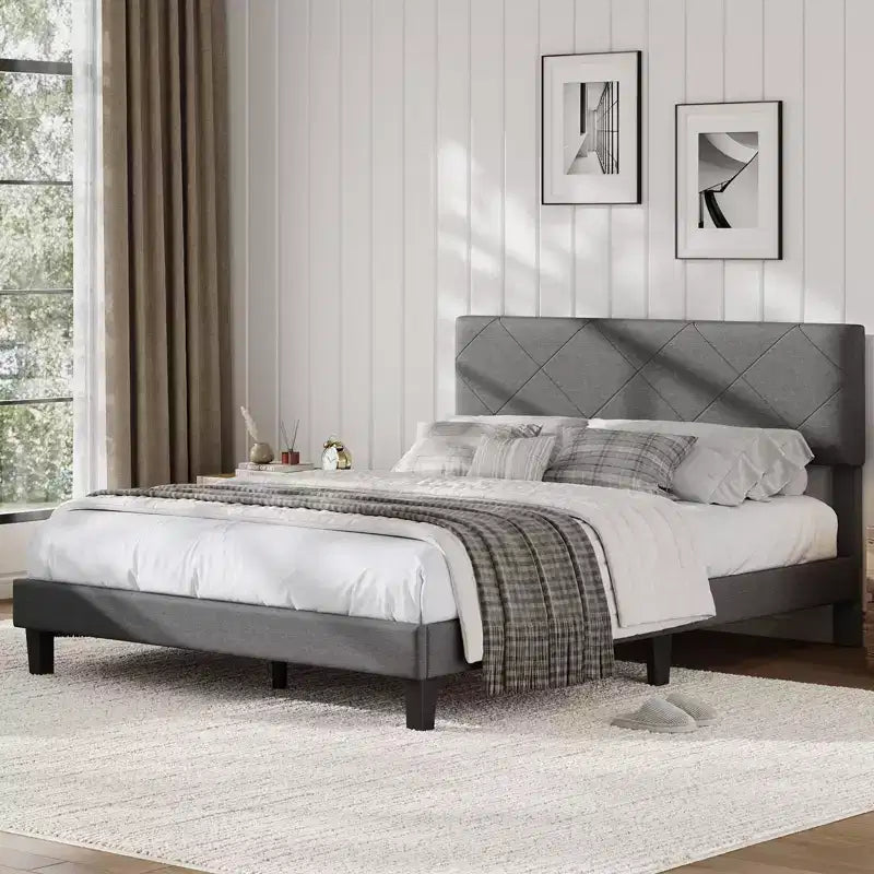 Panca Contenitore Imbottita in Stile Rustico con Scomparto Nascosto – Ingresso, Corridoio, Naturale