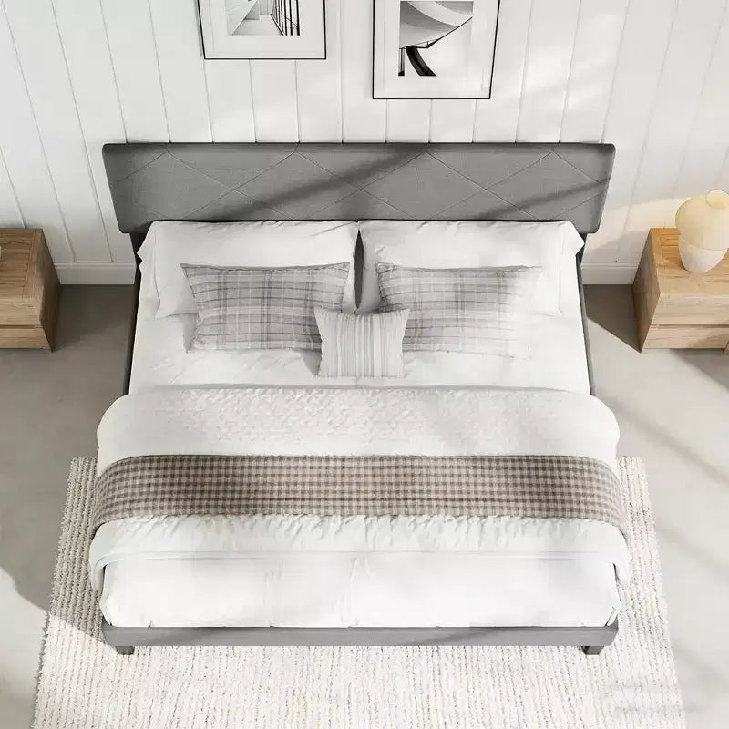 Panca Contenitore Imbottita in Stile Rustico con Scomparto Nascosto – Ingresso, Corridoio, Naturale