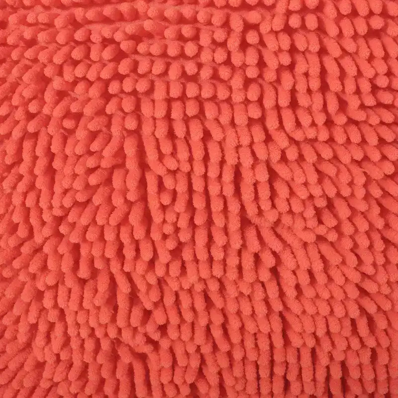Pouf rotondo moderno in ciniglia in microfibra – Morbida seduta da pavimento per soggiorno o camera da letto